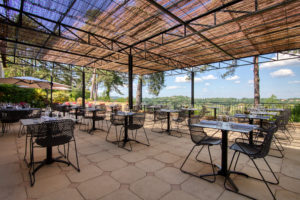 Terrasse panoramique du restaurant Le Meysset à Sarlat